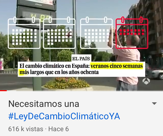 VIDEO RECOMENDADO: Necesitamos una #LeyDeCambioClimáticoYA